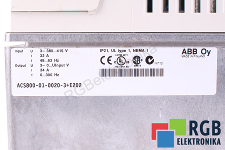 ACS800-01-0020-3+E202 ABB