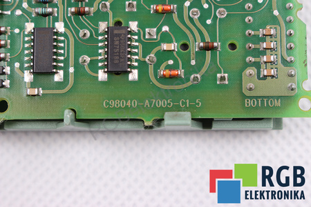 C98040-A7005-C1-5 SIEMENS SIMOREG OVLÁDACÍ A ŘÍDICÍ PANEL