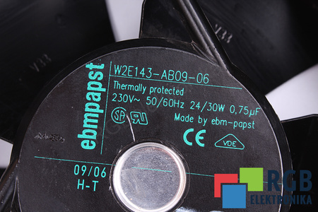 W2E143-AB09-06 EBM PAPST VENTILÁTOR