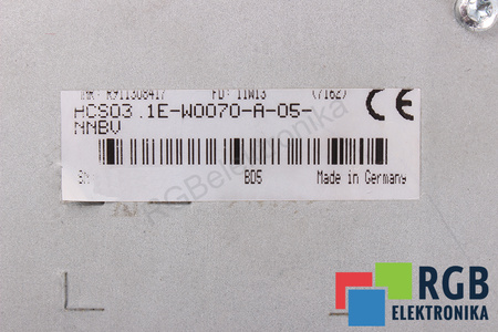 HCS03.1E-W0070-A-05-NNBV BOSCH REXROTH R911308417