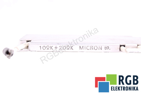 REZISTOR 10OHM 20OHM MICRON