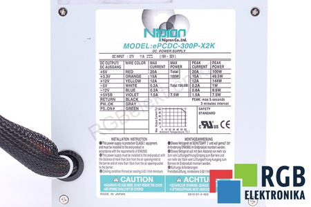 EPCDC-300P-X2K NIPRON ZDROJ PRO POČÍTAČ