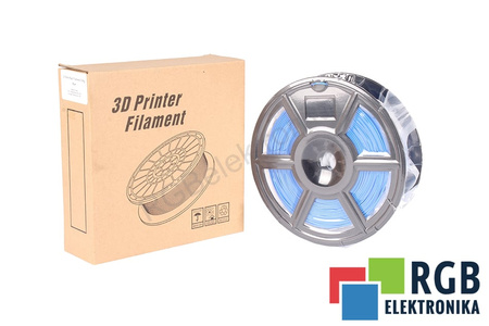 1,75MM PEARL FILAMENT 0.5KG BLUE FLASHFORGE VNĚJŠÍ ROZMĚR CÍVKY 180MM, VNITŘNÍ ROZMĚR CÍVKY 50MM, ŠÍŘKA CÍVKY 45MM