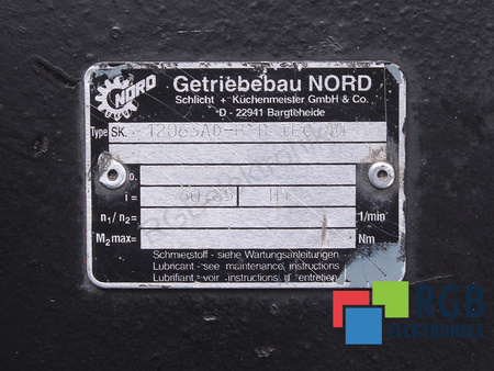 SK.12063AD-BH NORD IEC80 I=60.85 PŘEVODOVKA