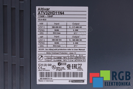 ATV32HD11N4 TELEMECANIQUE ALTIVAR