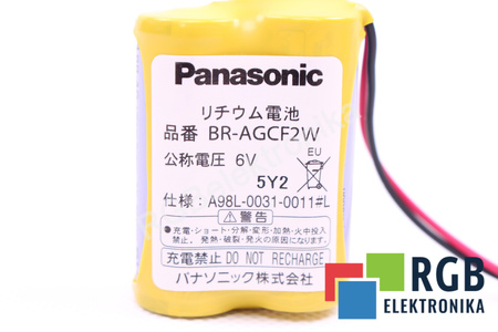 BR-AGCF2W PANASONIC A98L-0031-0011#L 6V BATERIE