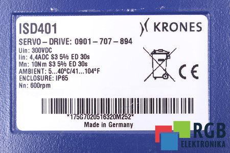 ISD401 KRONES STATOR