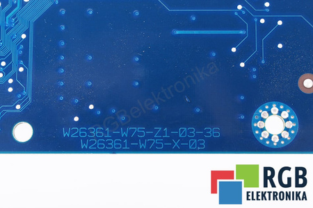 W26361-W75-Z4-03-36 SIEMENS W26361-W75-X-03 00154293014320075 24973893 ZÁKLADNÍ DESKA