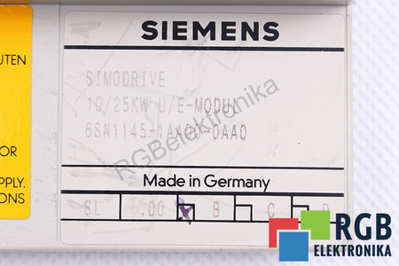 OSŁONA 6SN1145-1AA00-0AA0 SIEMENS 462008.005 PŘEDNÍ KRYT