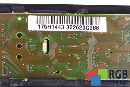 175H1443 DANFOSS OVLÁDACÍ A ŘÍDICÍ PANEL