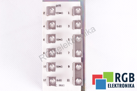 120MOHM 0.6OHM 50MOHM IWAKI PRO A06B-6050-H402 ANUC