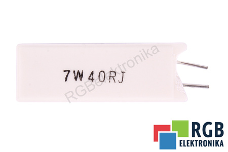 REZISTOR RES-40-OHM-7W-12-9-38 40OHM