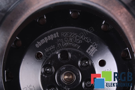 R2E225-AX52-05 EBM PAPST 225X225X87MM, 230V VENTILÁTOR