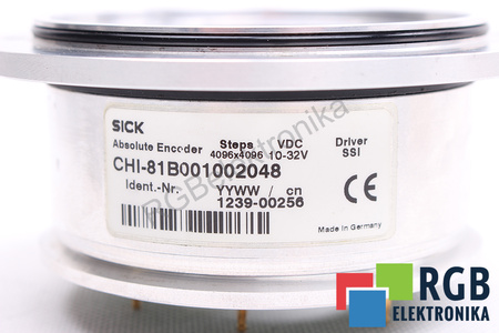 CHI-81B001002048 SICK ID.NR. 1034234 ENKODÉR