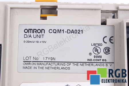 CQM-DA021 0-20MA OMRON