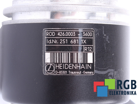 ROD426.0003-3600 HEIDENHAIN ID.NR.251681-1X ENKODÉR