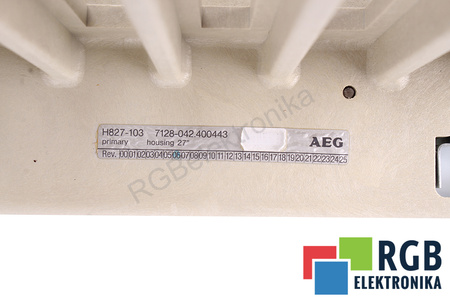 AS-H827-103 AEG 984 SERIES MODICON RACK