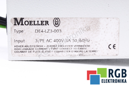DE4-LZ3-003 MOELLER FILTR