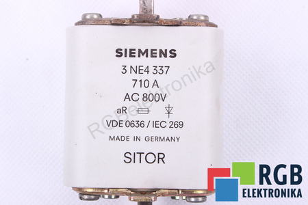POJISTKA 3NE4337 SIEMENS SITOR 710A, 800V