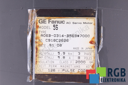 A06B-0314-B569#7000 FANUC 5S
