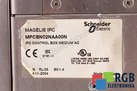 MPCBN02NAA00N SCHNEIDER ELECTRIC IPC CONTROL BOX MEDIUM AC