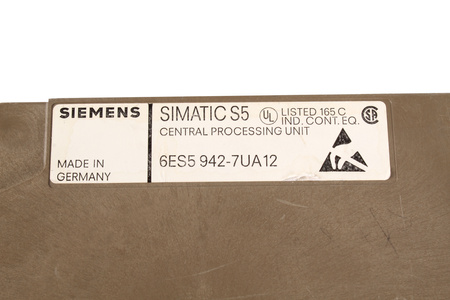 6ES5942-7UA12 SIEMENS SIMATIC S5 CPU 942