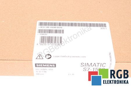 6ES7590-1AB60-0AA0 SIEMENS SIMATIC S7-1500 160MM MONTÁŽNÍ LIŠTA