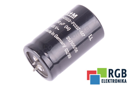 KONDENZÁTOR B43503-F0337-M7 S+M 330UF, 400V