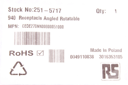 CEDE270NN00000051000 TE CONNECTIVITY 6PIN ZÁSUVKA