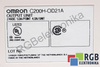 C200H-OD21A OMRON OUTPUT UNIT 24VDC 1A/POINT 4A/UNIT OD21A