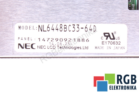 NL6448BC33-64D NEC LCD DISPLEJ