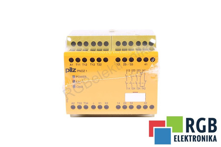 PNOZ 1 230-240VAC 3N/O 1N/C PILZ 775650 BEZPEČNOSTNÍ RELÉ