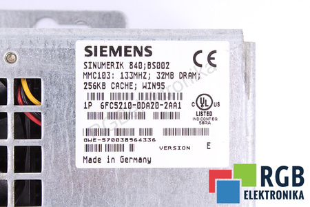 6FC5210-0DA20-2AA1 SIEMENS SINUMERIK 840