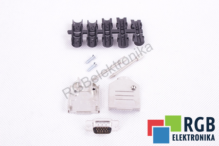 D15 PRECIZIKA METROLOGY 15PIN PLOCHÁ MUŽSKÁ ZÁSTRČKA ENKODÉRU