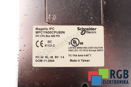 MPCYN00CPU80N SCHNEIDER ELECTRIC MAGELIS IPC