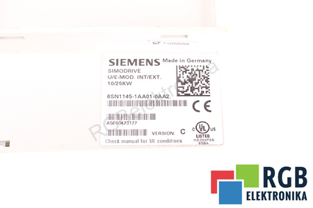 6SN1145-1AA01-0AA2 SIEMENS PŘEDNÍ KRYT