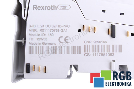 R-IBIL24DO32/HD-PAC REXROTH R-IB IL 24 PRO 32/HD-PAC R911170768-GA1