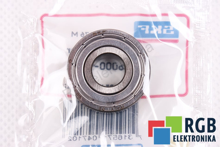 6000-2Z SKF 67000RPM, 34000RPM, 10X26X8, 4.75KN, 1.96KN LOŽISKO