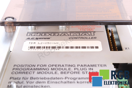 TDM1.2-050-300-W1/115 INDRAMAT AC SERVO CONTROLLER