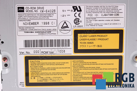 XM-6402B TOSHIBA CD ROM