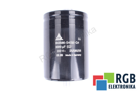 KONDENZÁTOR B43586-S4338-Q4 S+M 3300UF, 350V