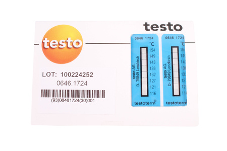 0646.1724 TESTO TESTOTERM TEPLOTNÍ PÁSKY