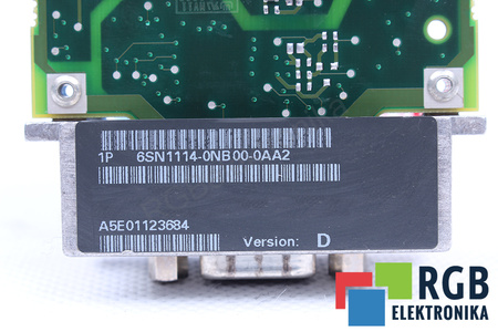 6SN1114-0NB00-0AA2 SIEMENS VERSION D SIMODRIVE 611-U