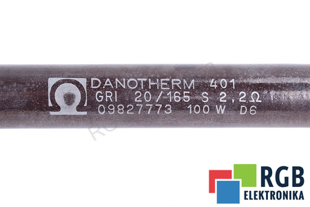 REZISTOR GRI20/165S DANOTHERM 2.2 OHM 2.2OHM, 100W