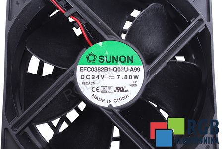 EFC0382B1-Q02U-A99 SUNON 120X120X38MM, 24V VENTILÁTOR