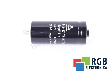 KONDENZÁTOR B43457-T5167-T1 S+M 160UF, 450VDC