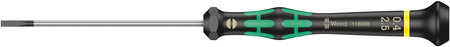 05118008001 WERA 2035 80MM, 0.40MM, 2.5MM PŘESNÝ PLOCHÝ ŠROUBOVÁK
