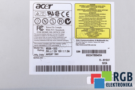 6521-003 ACER CD ROM