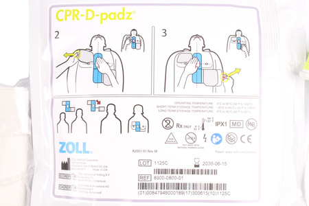 CPR-D-PADZ 8900-0800-01 ZOLL MEDICAL CORPORATION DEFIBRILAČNÍ ELEKTRODY
