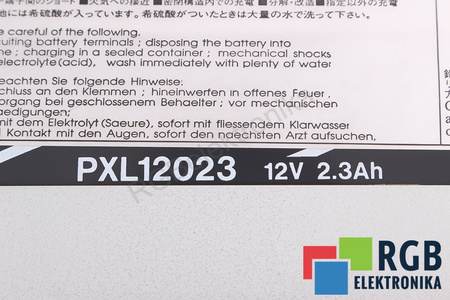 PXL12023 GE YOKOGAWA MEDICAL SYSTEMS PRO LOGIQ3 USG 12V, 2.3AH BATERIE